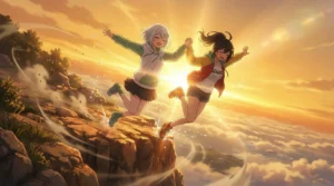 Ete Muhai & Komeno Ran: Soaring Towards the Sunset Sky Together
