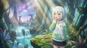 【米之ラン】幻想世界に驚く彼女