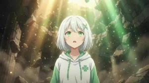 【米之ラン】神秘的な光と廃墟の少女